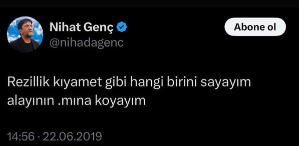 Nihat Kardeşimizi de anmadan geçmeyelim.