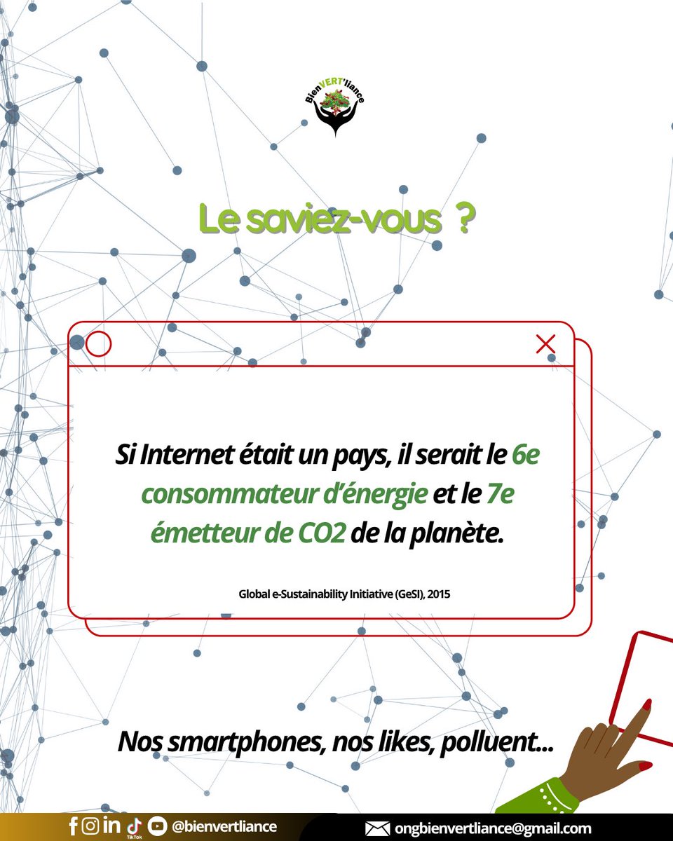 bienvertliance's tweet photo. ⌨️ 𝐋𝐀 𝐏𝐎𝐋𝐋𝐔𝐓𝐈𝐎𝐍 𝐍𝐔𝐌𝐄́𝐑𝐈𝐐𝐔𝐄 - Comprendre pour mieux agir 🔍

Chaque geste compte.
#OngBienVERTliance #PollutionNumerique #Tousresponsablesenligne #Sobrietenumerique https://t.co/tXQKkbX06k