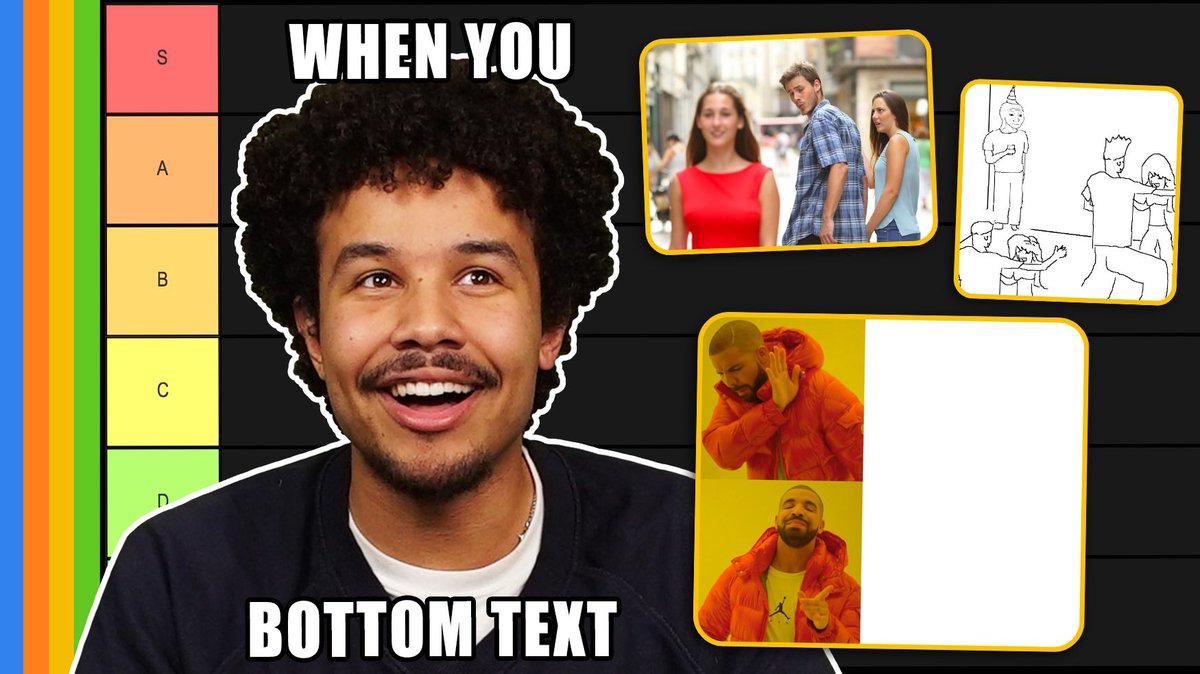 NEW VIDEO! 
Meme Format Tier List (with Wahony)
Watch: youtu.be/UpAB4x202R4?si…