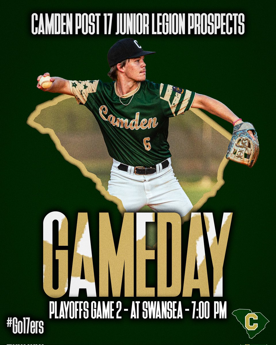 On the road tonignt for game 2 of a best of 3 series vs. Swansea post 156 AAA. #freecleanandhard