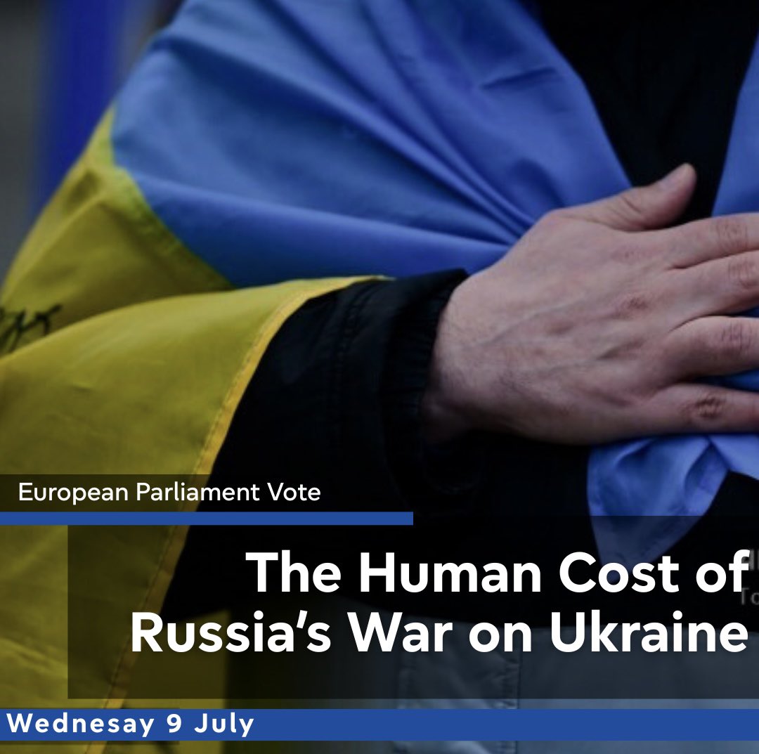 EU lawmakers  are set to vote on a resolution calling for the EU to hold Russia accountable for its violations of international humanitarian law. The resolution was discussed during a previous plenary debate on June 16, 2025. Read more about it here: europa.eu/!BCRWcn