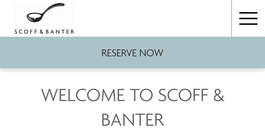 Our friends across the pond need more of this (the witty conversation and mocking authority, not necessarily the food)