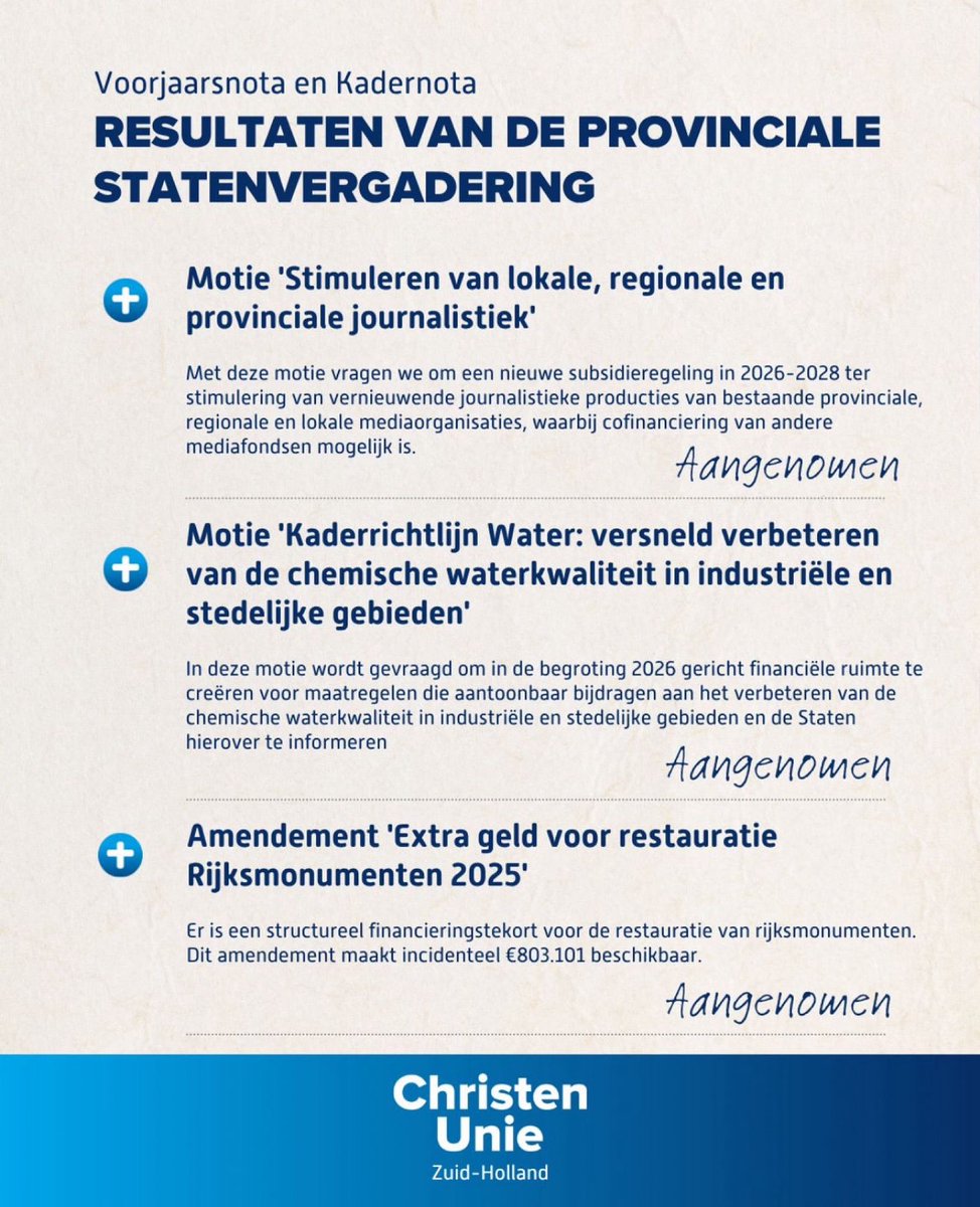 ChristenUnie Zuid-Holland tweet media