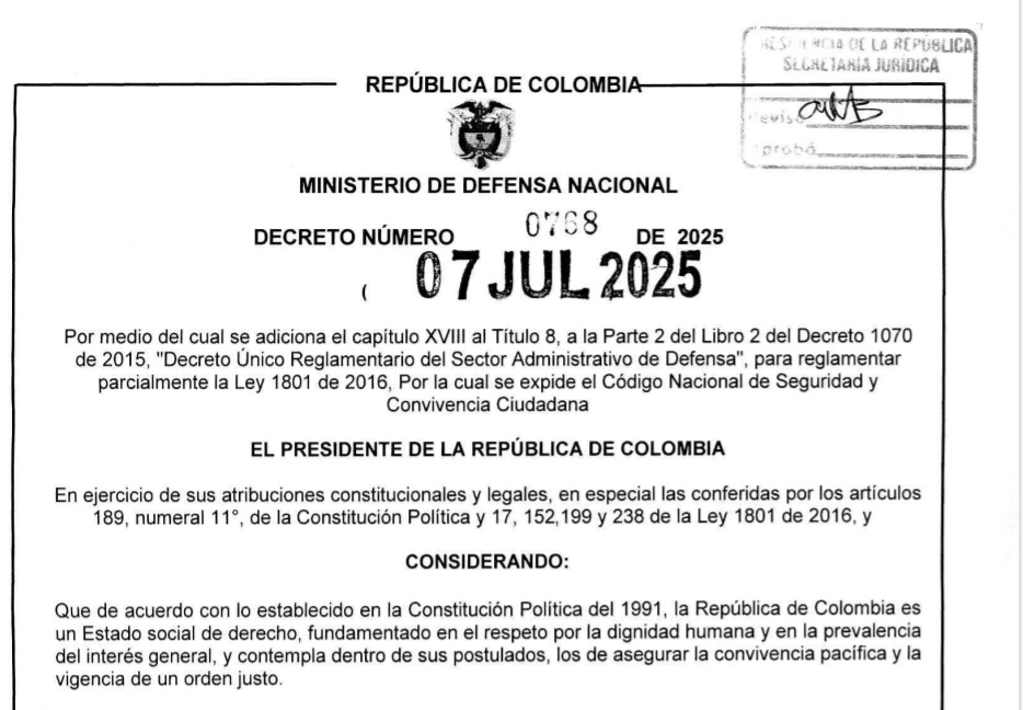 Decreto 768/25: Reglamenta el  proceso único de policía 
drive.google.com/file/d/1qyPWyM…