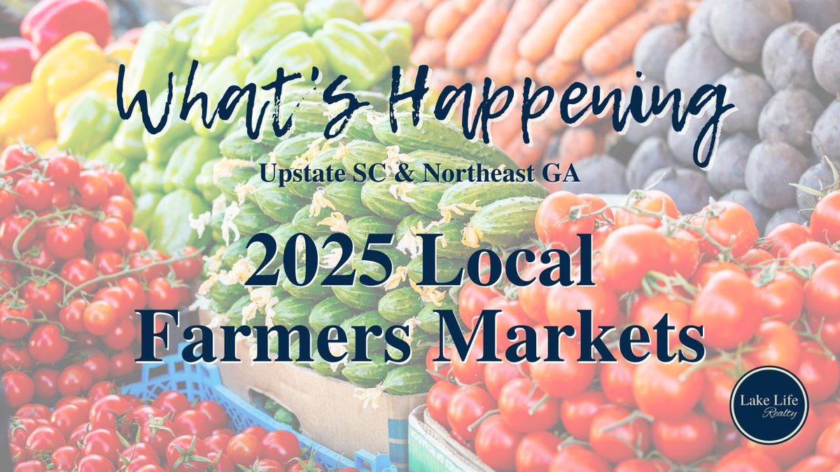 LakeLifeRealty's tweet photo. IT'S FARMERS MARKET SEASON!
If you want the best local produce, baked goodies, handcrafted gifts and more - the farmers markets in our area are the place to be...

https://t.co/ZhKsWisb1v https://t.co/9mliQnMxbL