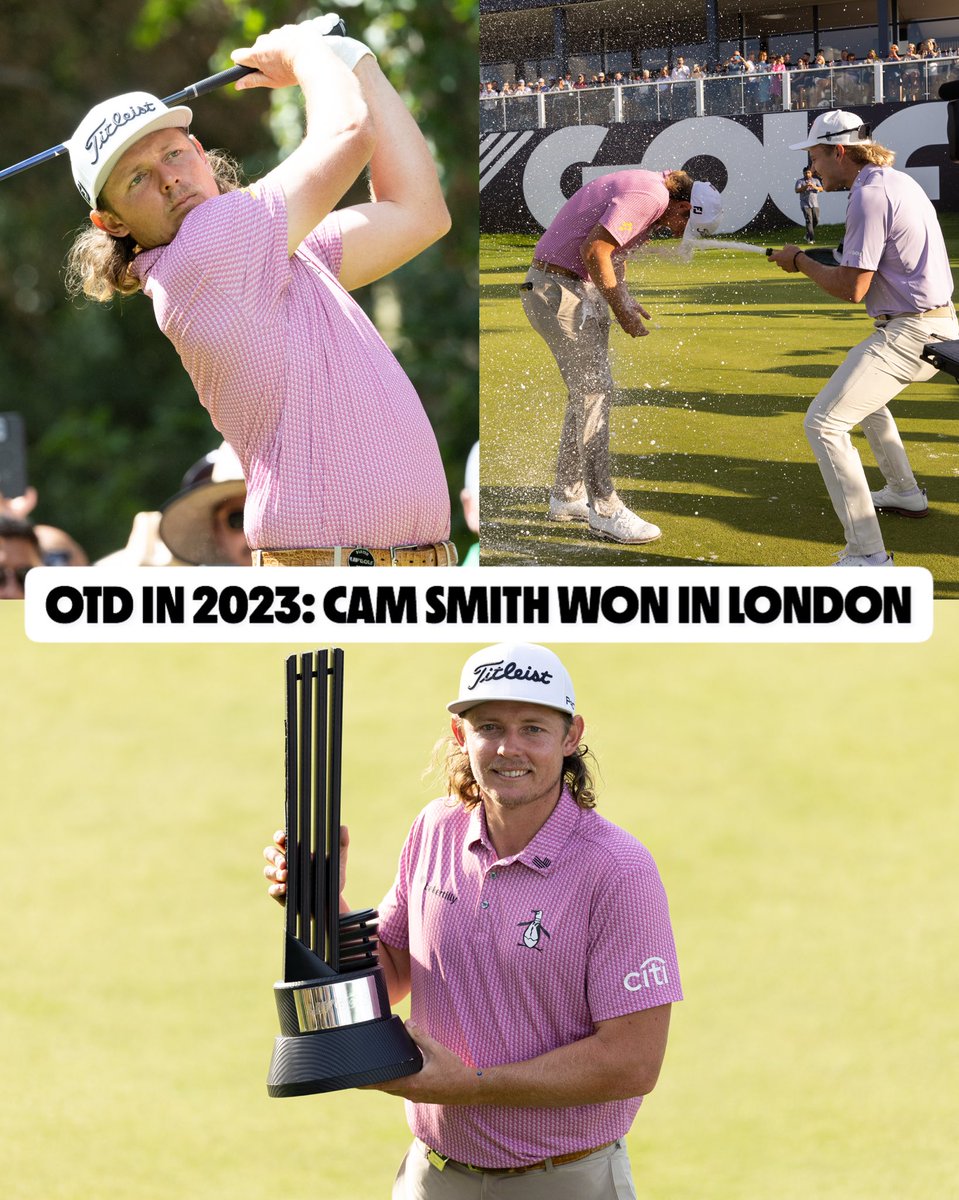 On This Day: Two years ago, Cam Smith secured his second individual LIV Golf League title at Centurion 🇬🇧 🏆

#LIVGolf <a href="/rippergc_/">Ripper GC</a>