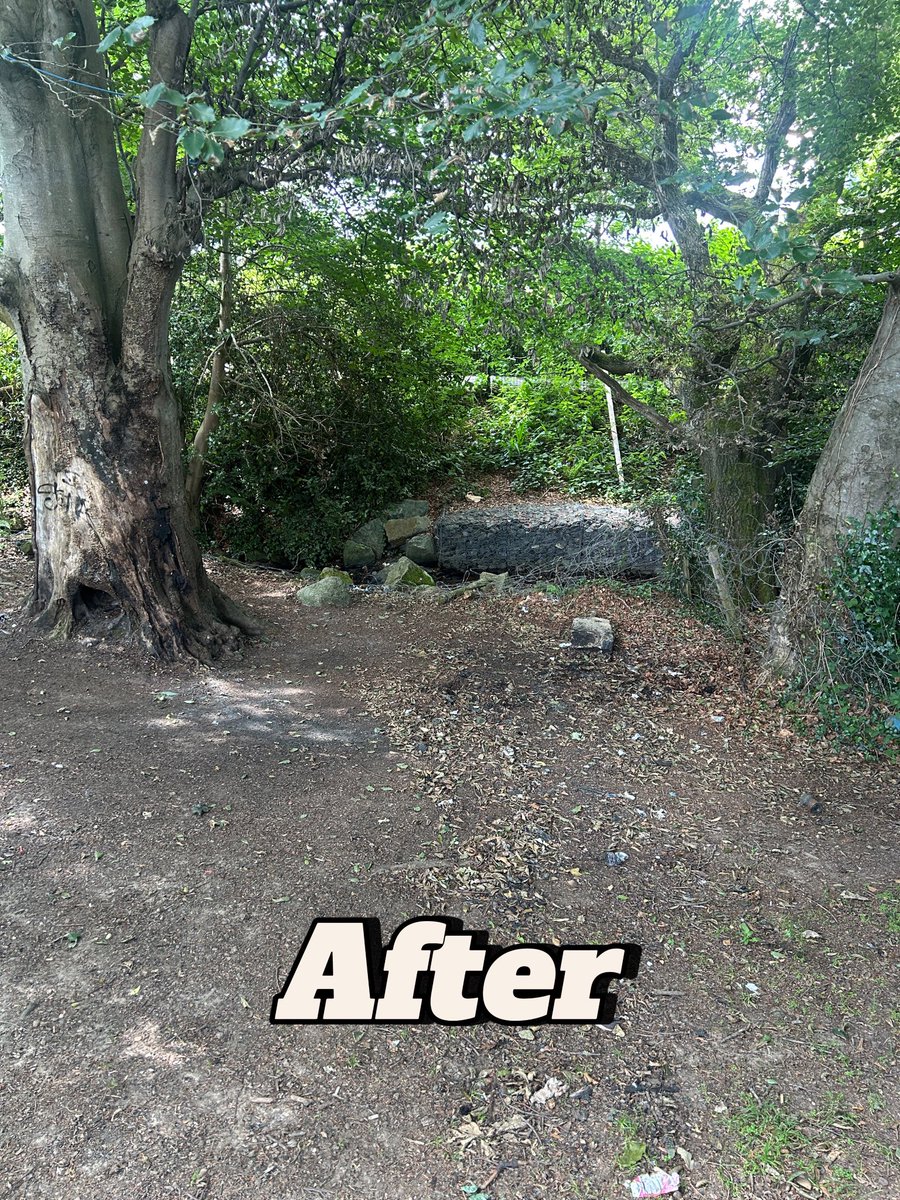 🚮 Glass and Litter at Belarmine Stream Cleaned 🚮 

It was brought to my attention that there was a large amount of glass and litter which had been left by the stream in Belarmine.

After reporting this to the Council to be cleaned urgently it was great to see this done to a