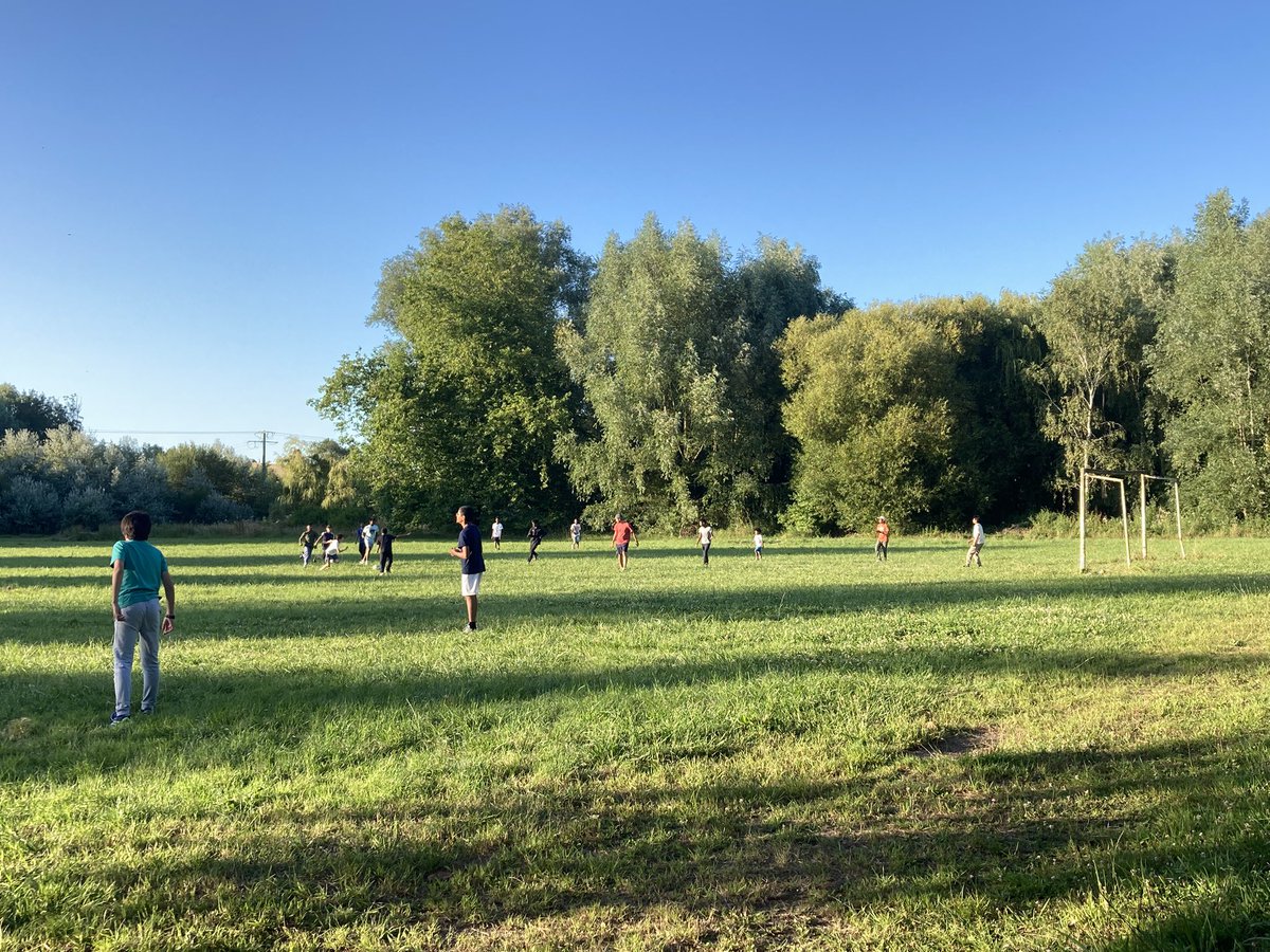 SGSNormandy2025's tweet photo. Time for a bit of football! https://t.co/zpa1Hb918s