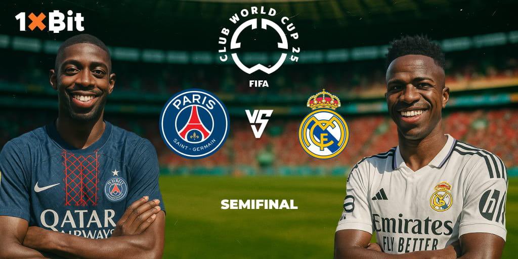 1xBit (@1x_bit) on Twitter photo Match worth the Champions League: PSG and Real Madrid collide in the FIFA Club World Cup semifinals π
Can Mbappe stop his ex-team from winning ANOTHER trophy this year? π«π·
Will Dembele prove that he deserves the Ballon dβOr award? π
ODDS π
π«π· 2.37
π€ 3.54
πͺπΈ 2.87
#FIFACWC Match worth the Champions League: PSG and Real Madrid collide in the FIFA Club World Cup semifinals π
Can Mbappe stop his ex-team from winning ANOTHER trophy this year? π«π·
Will Dembele prove that he deserves the Ballon dβOr award? π
ODDS π
π«π· 2.37
π€ 3.54
πͺπΈ 2.87
#FIFACWC