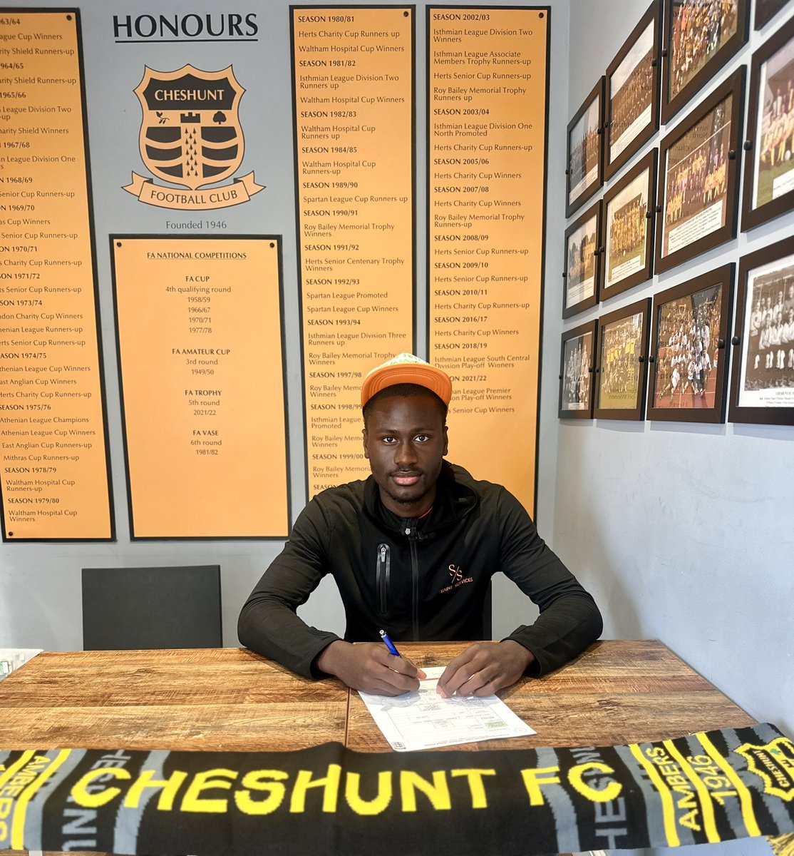 Cheshunt FC tweet media