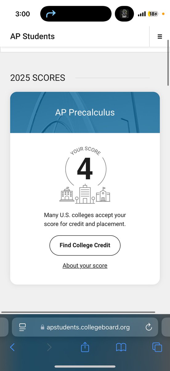 JrMonterrio's tweet image. 4 out of 5 💪🏾 1st academics college credit earned