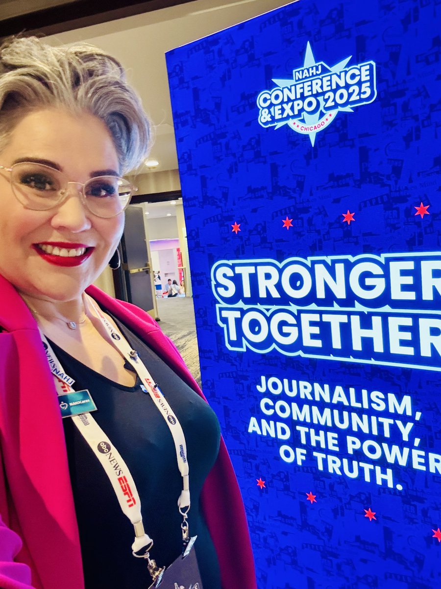 As a Texas- based journalist, it’s a heavy time with flood coverage. As an <a href="/NAHJ/">NAHJ</a> board director, I’m grateful to be in Chicago for #nahj2025 This is an important event for our community of journalists and the communities we serve.