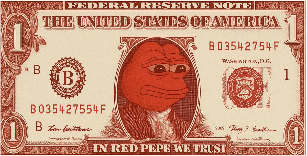 In Red Pepe We Trust
$rpepe <a href="/redpepeavax/">Red Pepe</a>