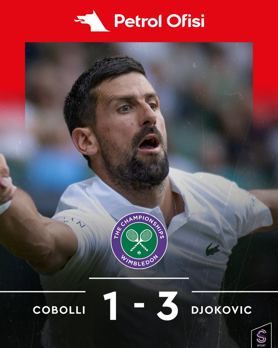 S Sport (@ssporttr) on Twitter photo 🎾 Petrol Ofisi’nin katkılarıyla: Novak Djokovic, Cobolli’yi 6-7, 6-2, 7-5 ve 6-4'lük setlerle 3-1 mağlup ederek yarı finale yükseldi. #PetrolOfisi #SizNeİstersenizO <a href="/petrolofisi/">Petrol Ofisi</a> 🎾 Petrol Ofisi’nin katkılarıyla: Novak Djokovic, Cobolli’yi 6-7, 6-2, 7-5 ve 6-4'lük setlerle 3-1 mağlup ederek yarı finale yükseldi. #PetrolOfisi #SizNeİstersenizO <a href="/petrolofisi/">Petrol Ofisi</a>