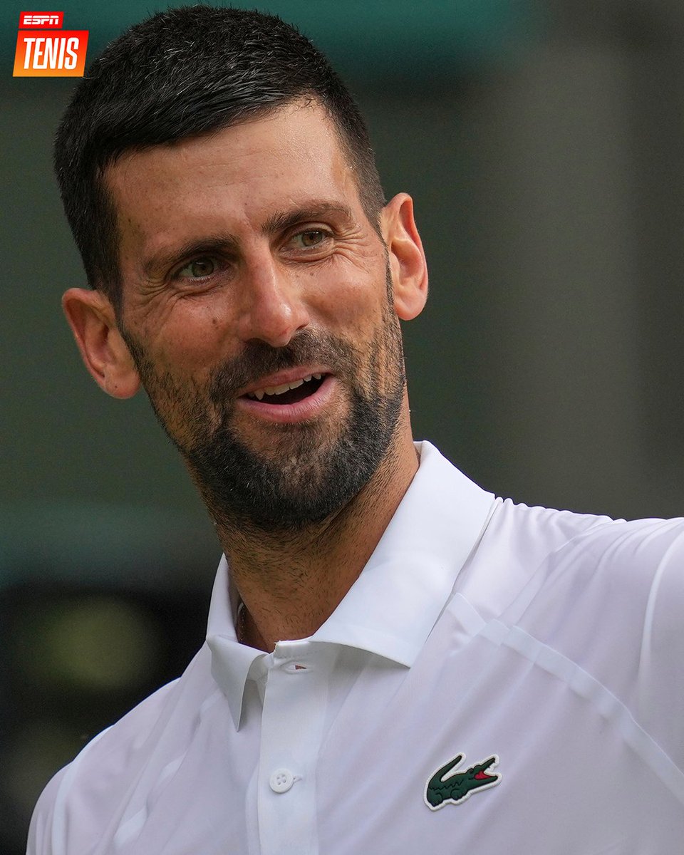 52 semifinales de Grand Slam. Not too bad. 😉

#Wimbledon | <a href="/DjokerNole/">Novak Djokovic</a>