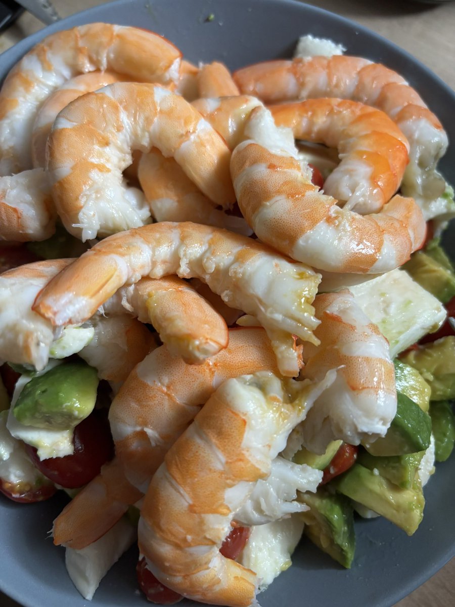 Non les crevettes merci pour tout