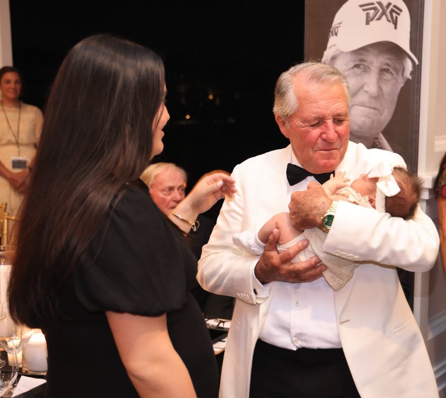 garyplayer's tweet image. Most people will never get to meet their great grandchildren. How lucky am I? GP