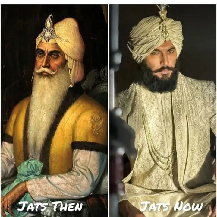 1st Pic - Maharaja Ranjit Singh Warriach

2nd pic - Navneet Malik (गठवाला)

जाट कही का भी हो लेकिन उसकी bloodline एक है ।
SAVE JAT D.N.A🧬🙏

#JUTTBRAND #जाट #jatt
