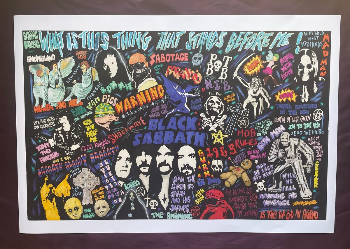 JanetHalmshaw's tweet photo. @JVMonte2 #bowie #rollingstones #blacksabbath #art #wallart #music #70s #1970s #tockmusic #uk #popart #nft #anime https://t.co/T2FknpExab