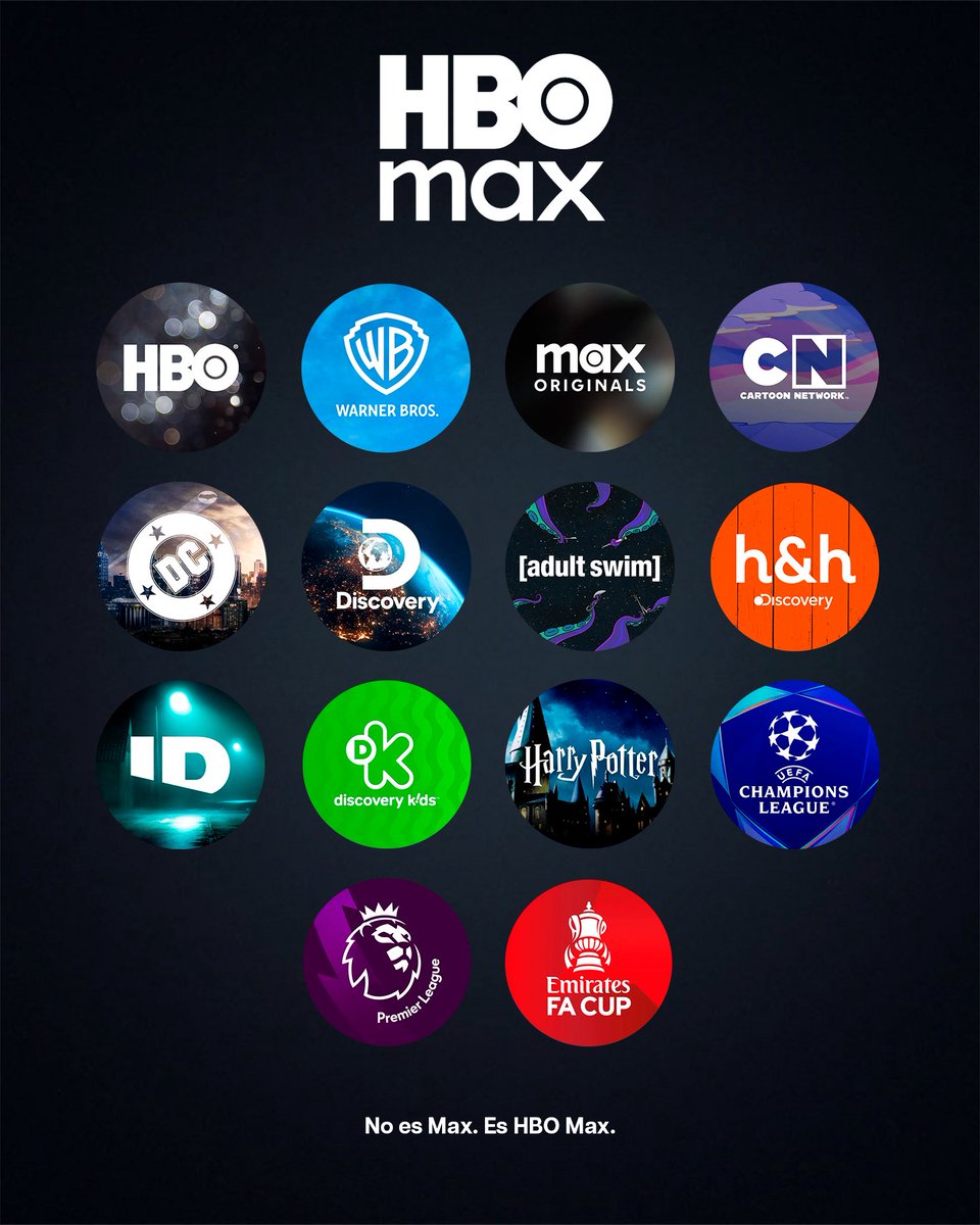 PortalHBOLAT's tweet photo. Las mejores marcas de entretenimiento en un solo lugar. 

El nuevo HBO Max ya está disponible. https://t.co/STUQLmQrj4