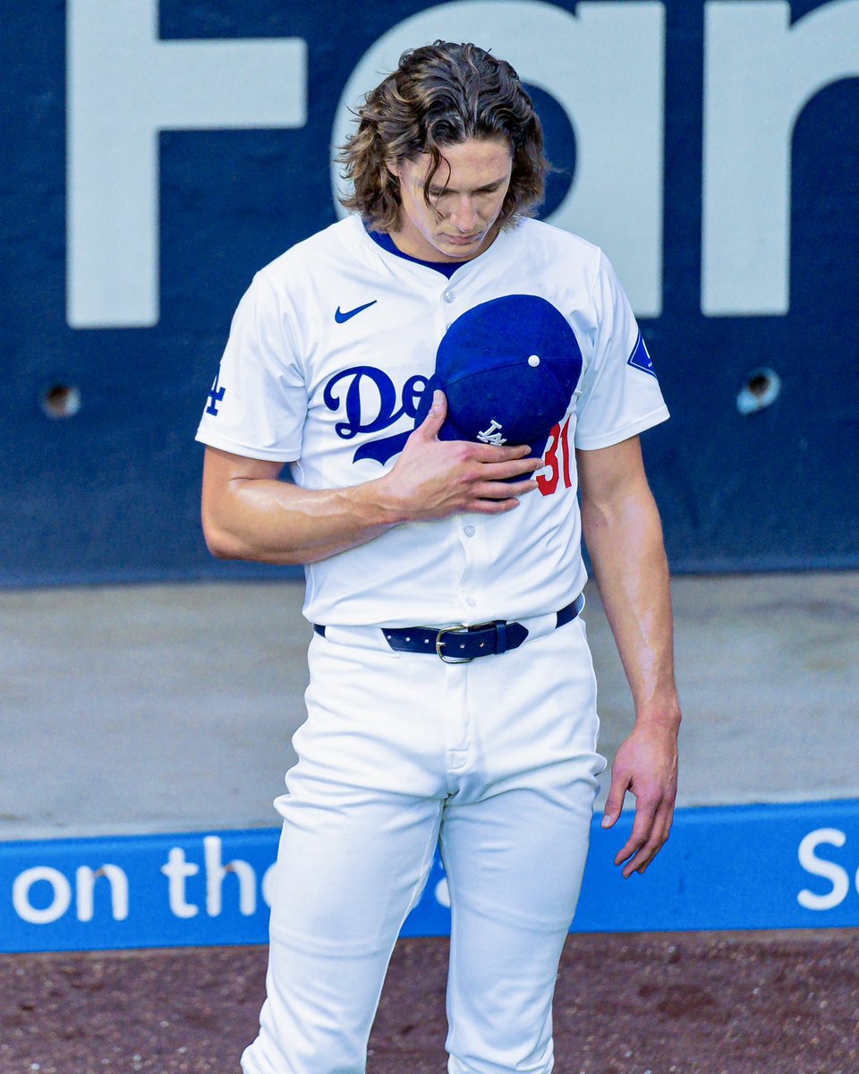 🔥 Tyler Glasnow is back on the mound for the Dodgers! 🔥First start back from the IL. Let’s get it ⚾️!
LETS GO DODGERS!!
