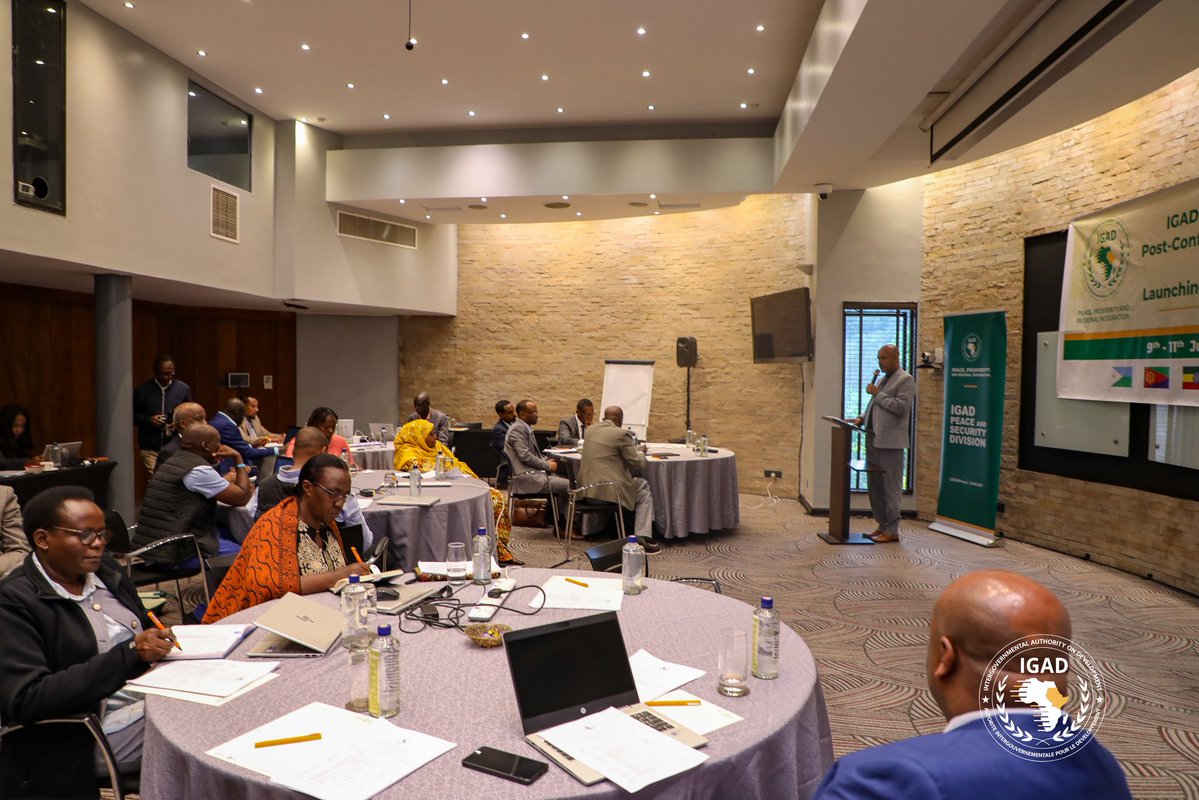 IGADPeace's tweet image. 📍Nairobi, Kenya | 9 -11 July 2025
The Division’s Post-Conflict Reconstruction and Development (PCRD) Unit today launched the three-day IGAD Civil Society Forum for Peace workshop, a regional collaborative platform empowering civil society organisations to advance peace and…