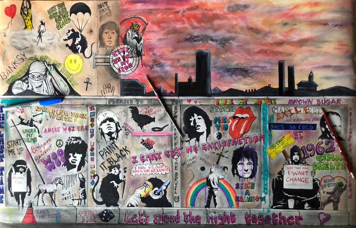 JanetHalmshaw's tweet photo. @JVMonte2 #bowie #rollingstones #blacksabbath #art #wallart #music #70s #1970s #tockmusic #uk #popart #nft #anime https://t.co/T2FknpExab