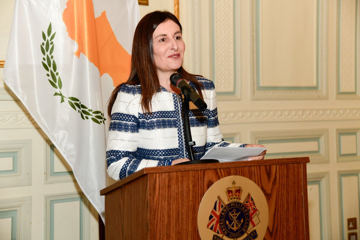 HadjimanoliM's tweet image. London 🇬🇧/
“Dear Commonwealth family, it is a real pleasure to welcome you all today, together with the High Commissioner of Cyprus in the UK, Dr. Kyriakos Kouros, the Deputy High Commissioner of Cyprus in the Uk, Mr. Spyros Miltiades, my associates from our Embassy and from…