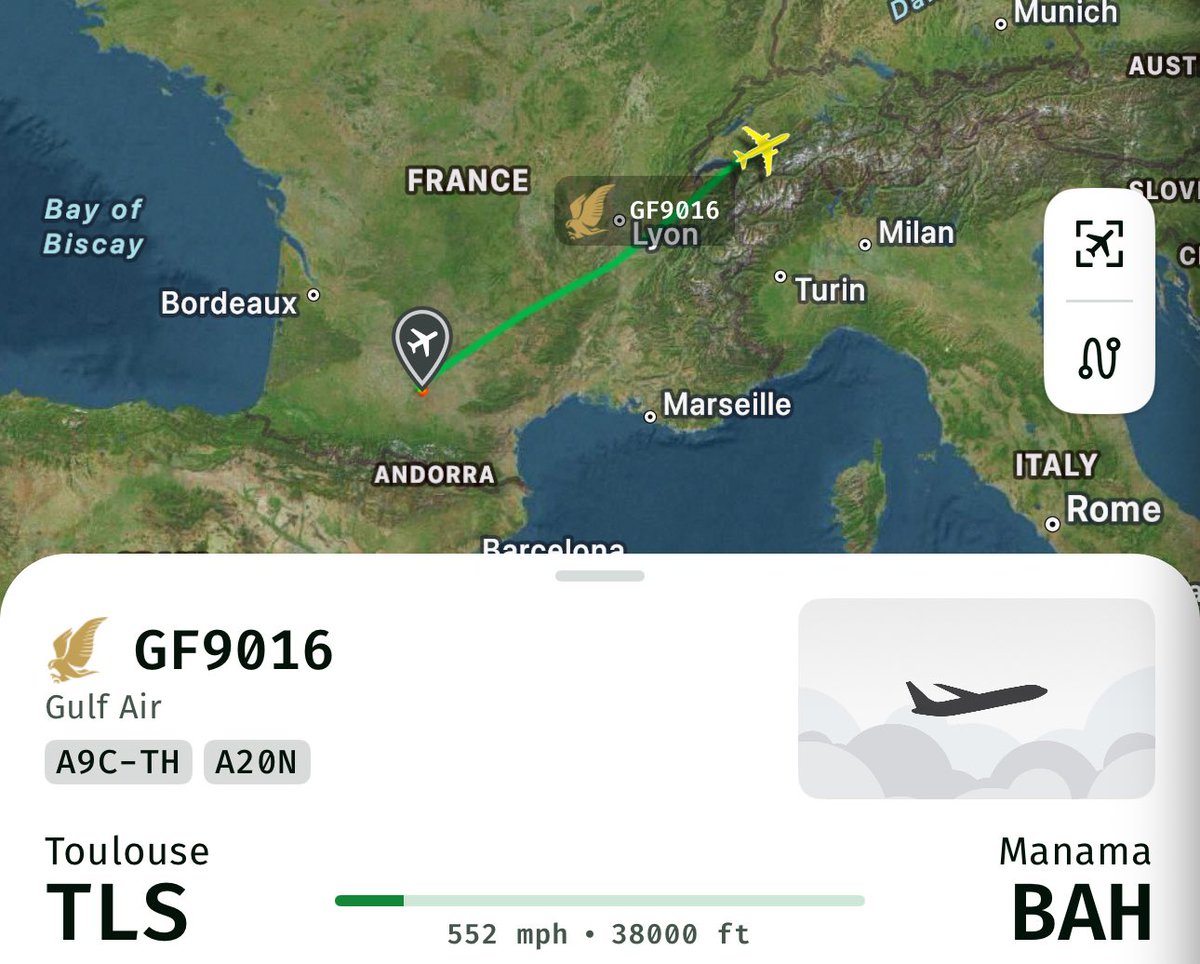 On delivery to Gulf Air is Airbus A320N, A9C-TH, from Toulouse