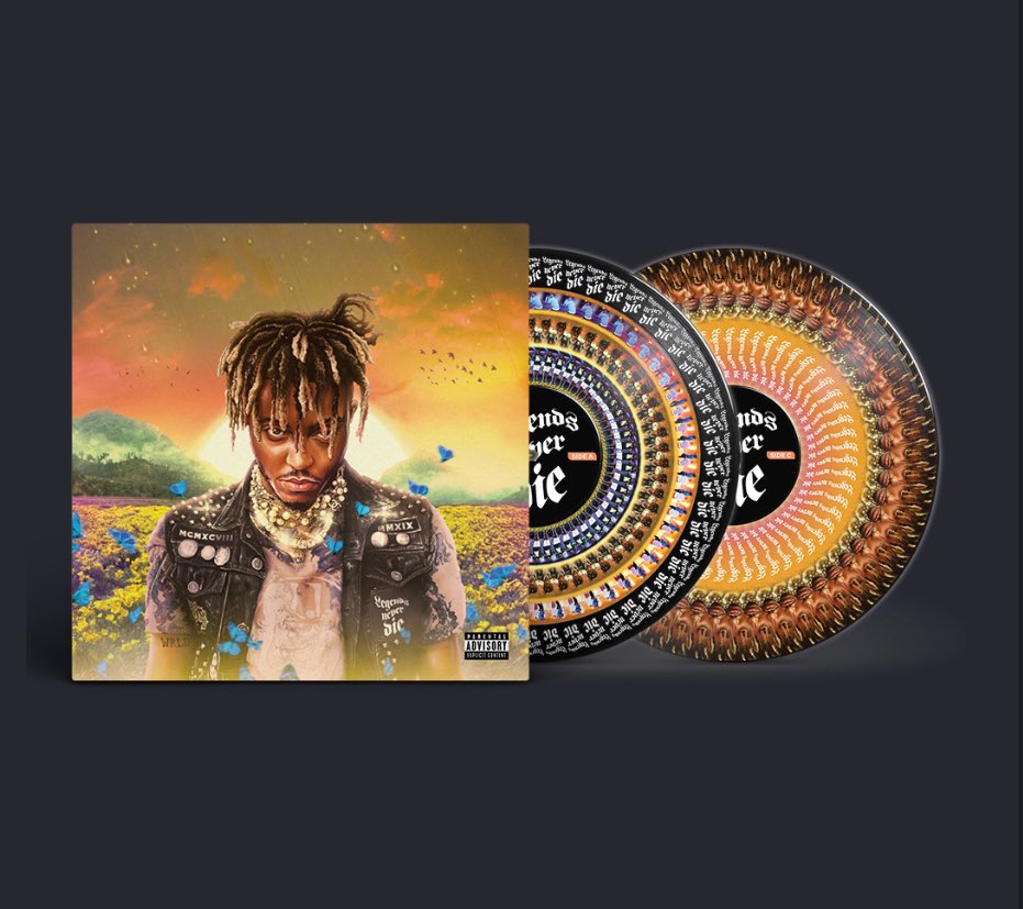 99Vinyl's tweet photo. 🚨 Upcoming Release/First Look

Juice Wrld - Legends Never Die

5th Year Anniversary Zoetrope Pressing

Will also have merch to go along with it https://t.co/bOK8O4E5nO