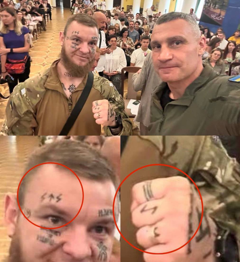 Это кто у нас здесь такой модный с татуировками СС? Только не надо мне говорить, что это опять все фаллические символы! 😁