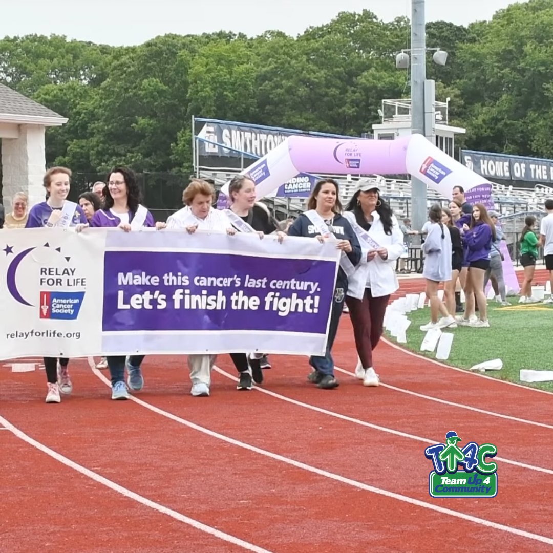 NYSPHSAA's tweet image. Let's hear it for Smithtown Central!
@SmithtownCSD Relay For Life Club earned the Spring 2025 Community Service Challenge! 👏🎉
Learn more about the club, the event, and how much money this great group of student-athletes helped raise:
nysphsaa.org/news/2025/7/9/…