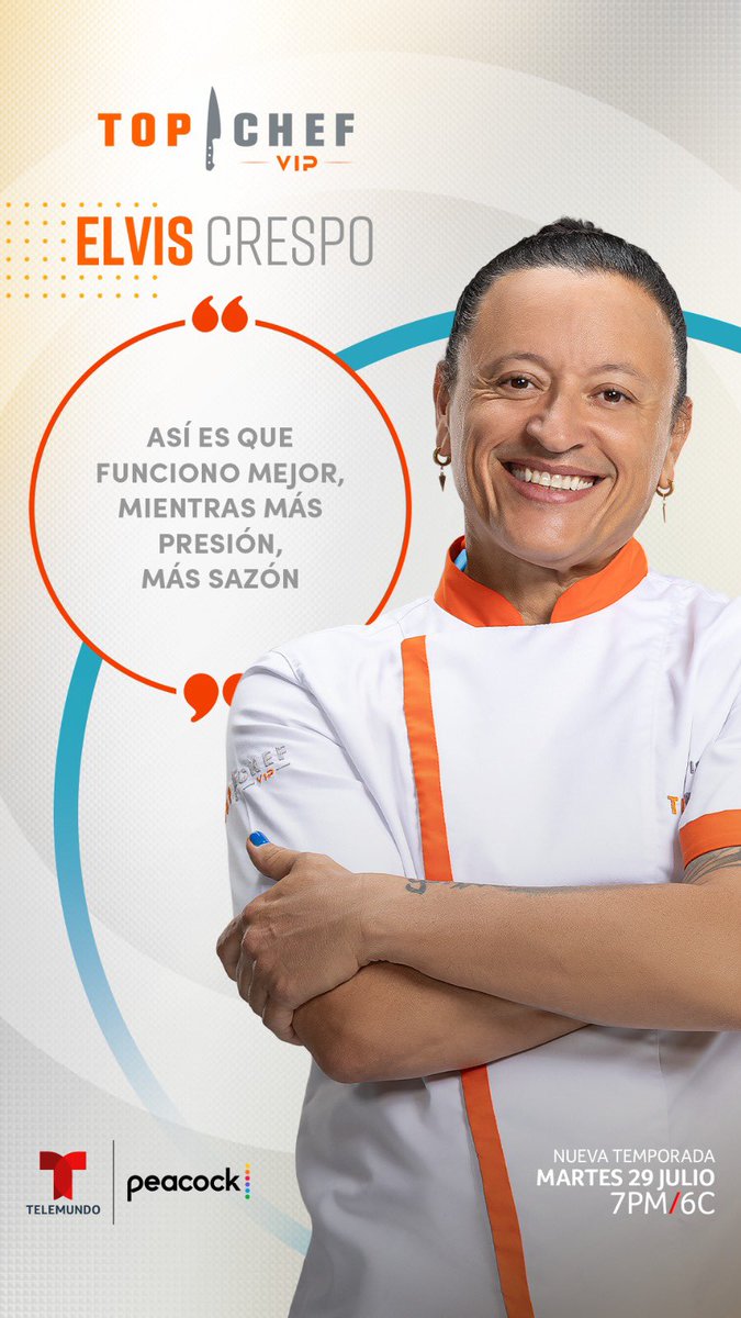 #TopChefVIP4 👨‍🍳🔪🏹
<a href="/Telemundo/">Telemundo</a>