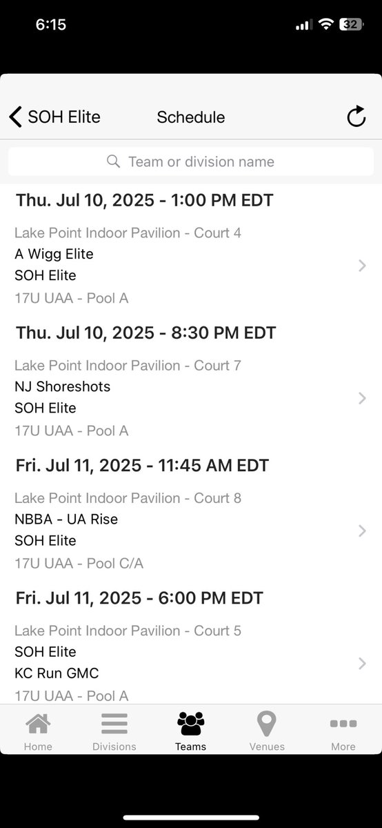 soh_elite's tweet photo. Here is our 17u schedule for @UANextBHoops Session III. https://t.co/9YbK1zysUD