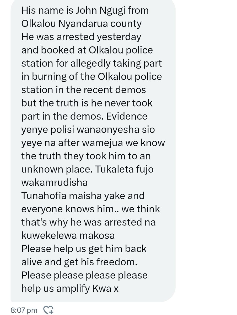 Kimuzi_'s tweet image. Kindly, our noise will keep him safe.