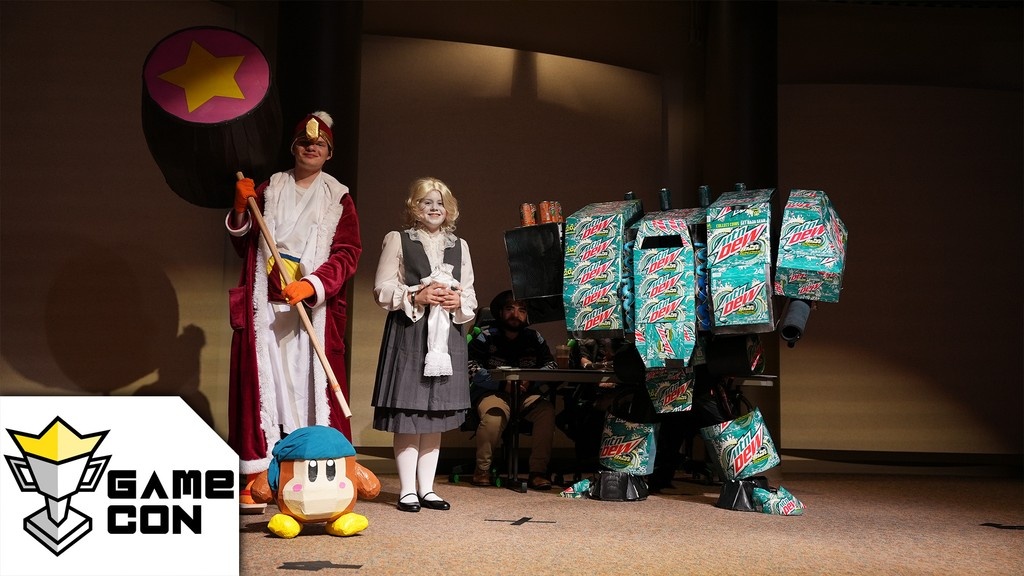 NSCCThunder's tweet photo. Congratulations to the Top 3 of the Game Con Cosplay Contest!
1st - Brandon Notestien: Baja Blast Dreadnaught (Right)
2nd - Francis Wilson: King Dedede (Left)
3rd - Ray Wisda: Jane Doe (Center)
This year's contest had crazy competition.
Once again, congratulations to our Top 3! https://t.co/p6MYCCFUcb