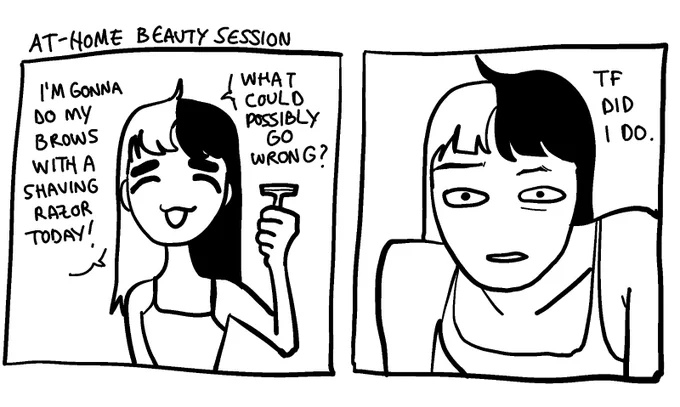 this happened to me today 