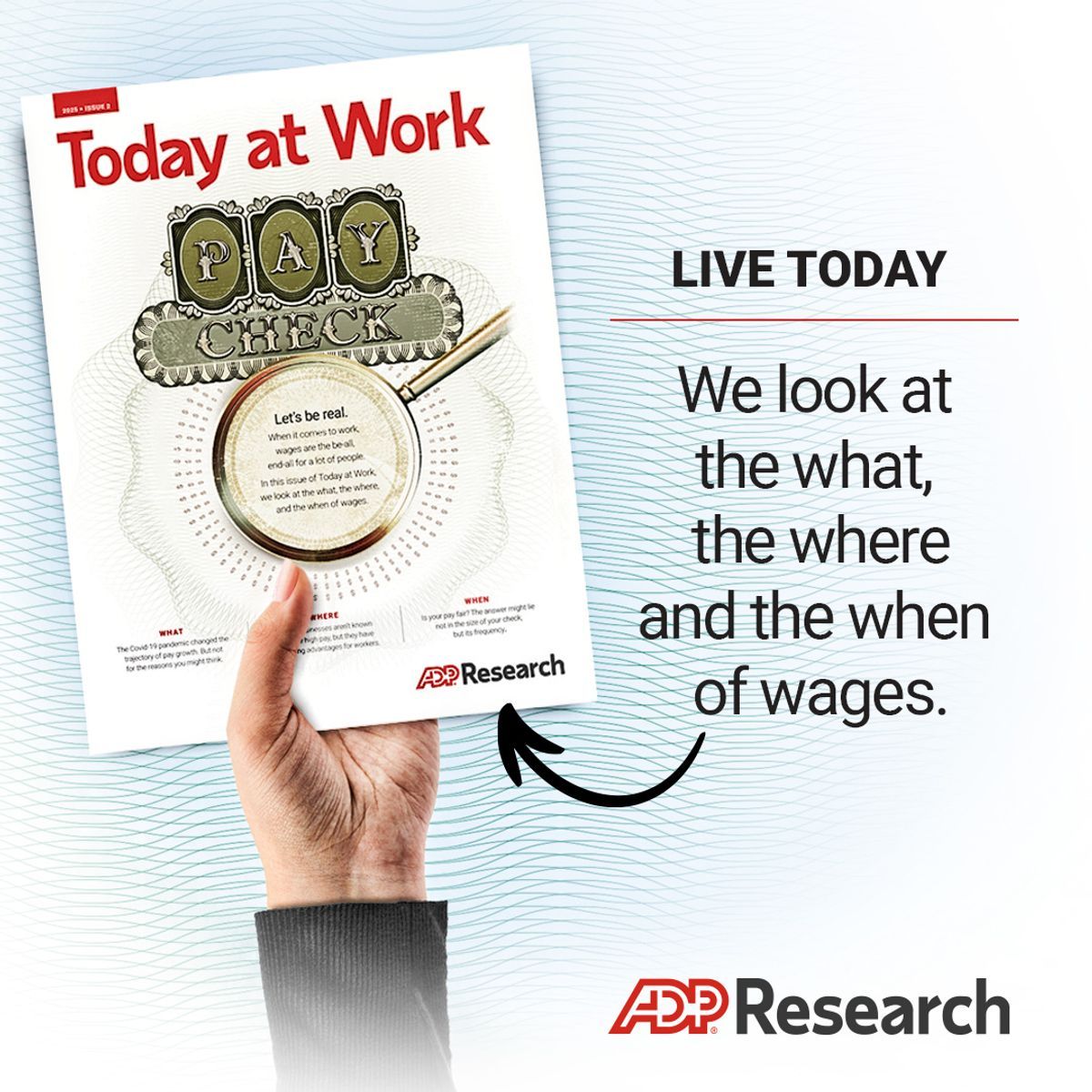 jschafty's tweet photo. Let's be real. When it comes to work, pay is the be-all, end-all for a lot of people. In the latest issue of Today at Work, we examine the what, the where, and the when of wages.
https://t.co/XJATUbg6YO
#HCM #labormarket #wages https://t.co/nHLDiSv2Oi