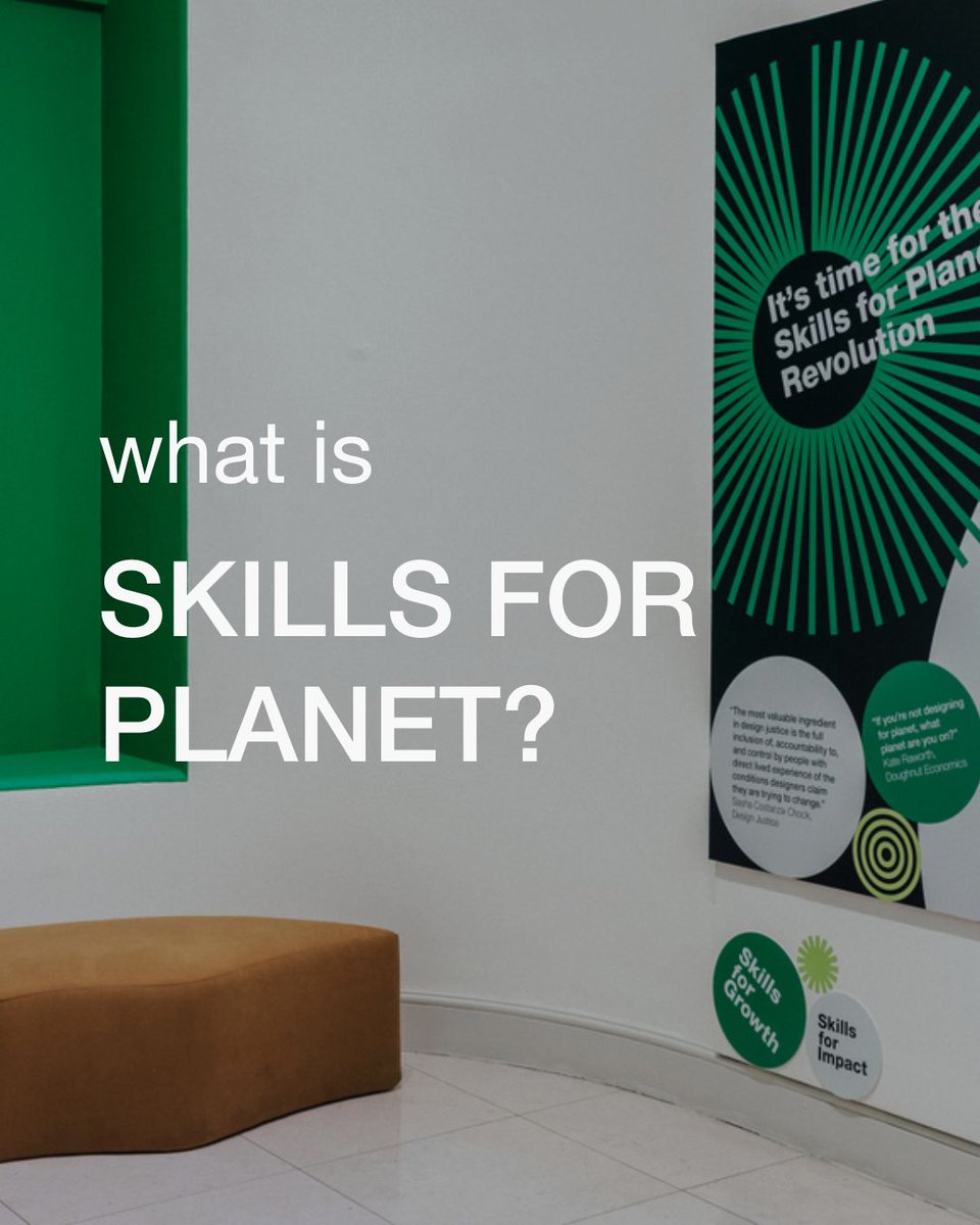 ADCV_com's tweet image. Como parte de su iniciativa Skills for Planet Mission y del Congreso Mundial de Diseño de este año, el @designcouncil se propone una misión:
🟢Formar a un millón de diseñadoras y diseñadores en competencias de diseño verde de aquí a 2030🟢
Toda la info:
✅ designcouncil.org.uk/our-work/skill…