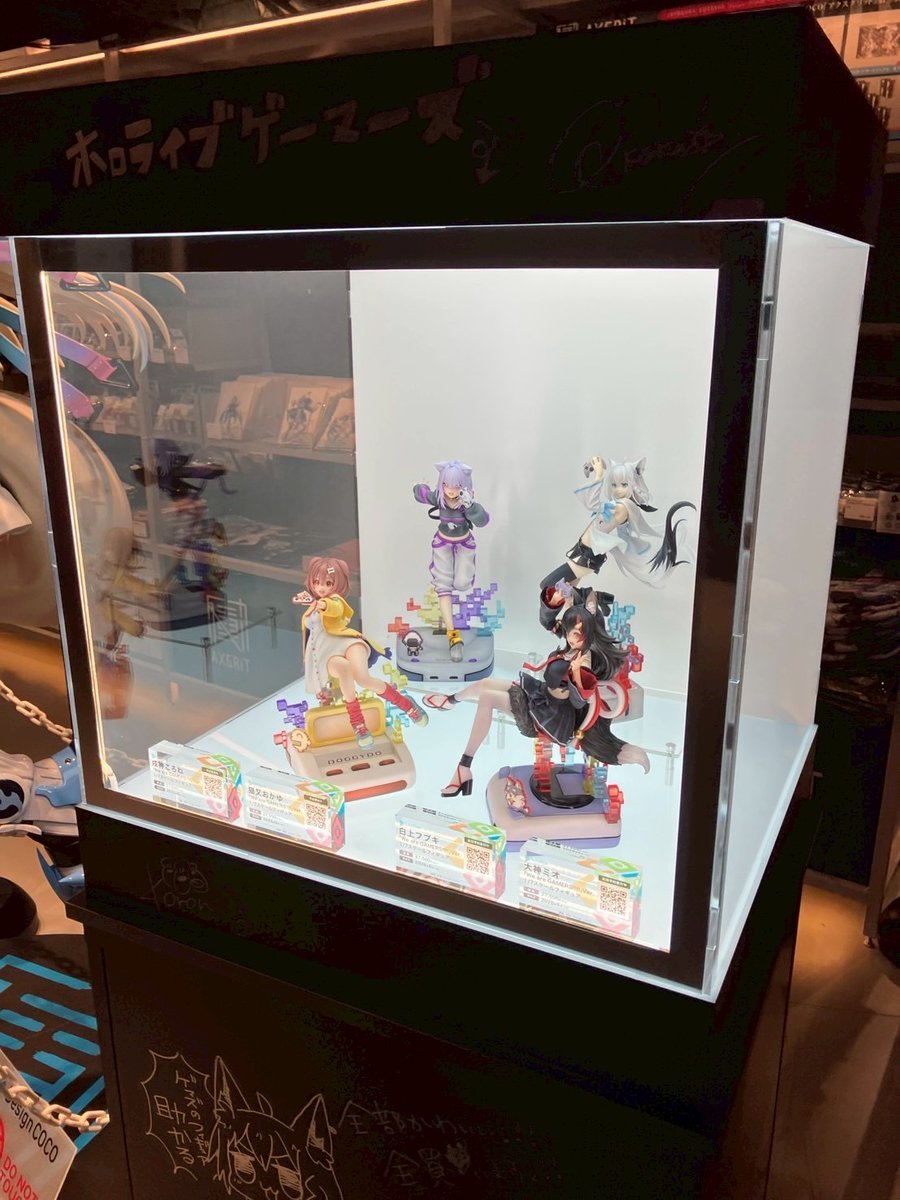 デコマス展示情報！ ＼ 🌽🌲 #超超超超ゲーマーズ2 🍙🥐の会場で