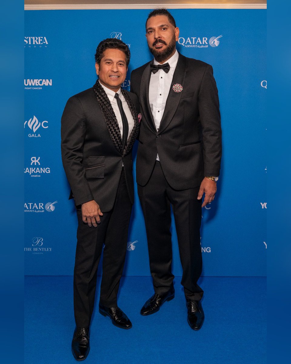 sachin_rt's tweet image. Standing with @YUVSTRONG12 last night in support of @YOUWECAN’s incredible work felt deeply meaningful.
You have turned your personal battle into a mission to help others win theirs. That takes heart.
Always with you, my friend.