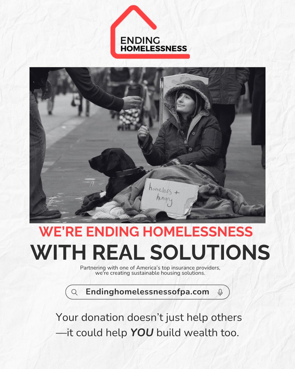 createopport's tweet photo. 🏚 Homelessness isn't just about shelter—it’s about stability.

💖 When you donate, you don’t just help someone else—you may qualify to benefit too.

This is real impact with long-term value.
🌐 Support the mission or learn more at https://t.co/bkbBYYHZej

#EndHomelessness2025 https://t.co/VQNjiXj2Xl