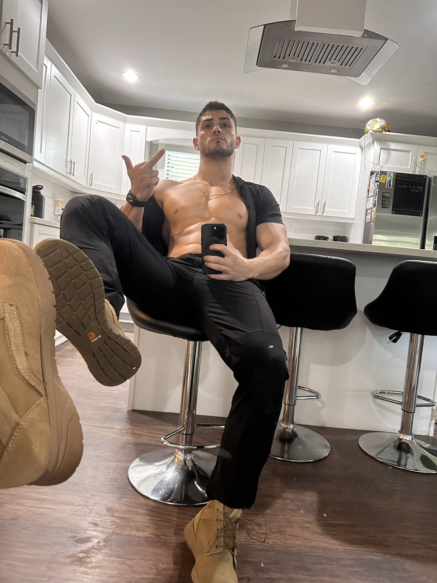 Lick my boot clean for breakfast
