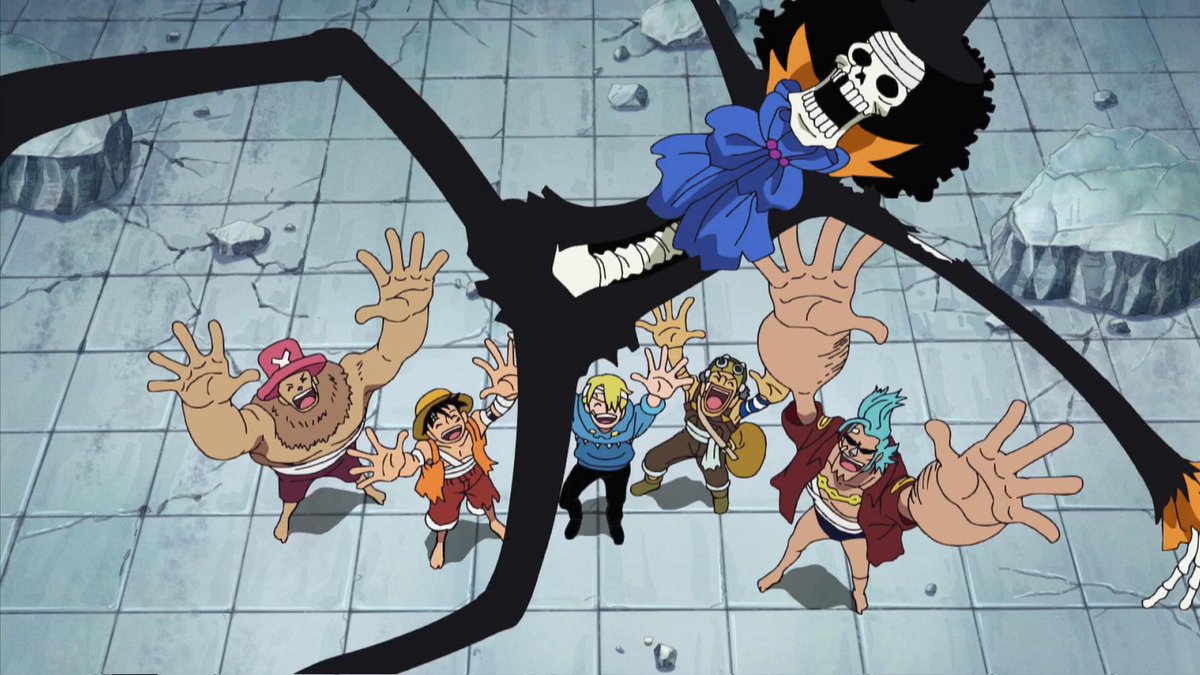 Finally finished Thriller Bark. This arc was so damm fun. It had a surprising amount of depth and great comedy to balance it out. Every Strawhat got a chance to shine (especially Usopp and Zoro) and the emotional beats hit HARD (Brook and Cindry). Easily a top 3 arc so far! 9/10.