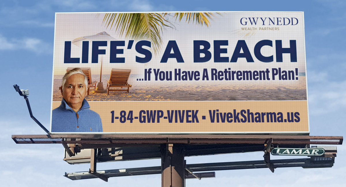 LIFE’S A BEACH ... If You Have A Retirement plan!

Goes up at maps.app.goo.gl/2oBsQY3jVfWCbQ… today.