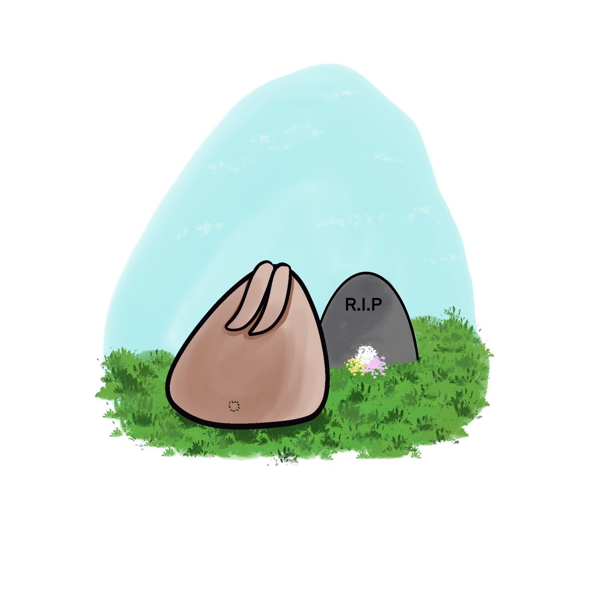 yuia_corner's tweet image. In the silence of farewell, love still lingers.

#InLovingMemory #TriangleArt #kofiartist #GriefThroughArt #SilentFarewell