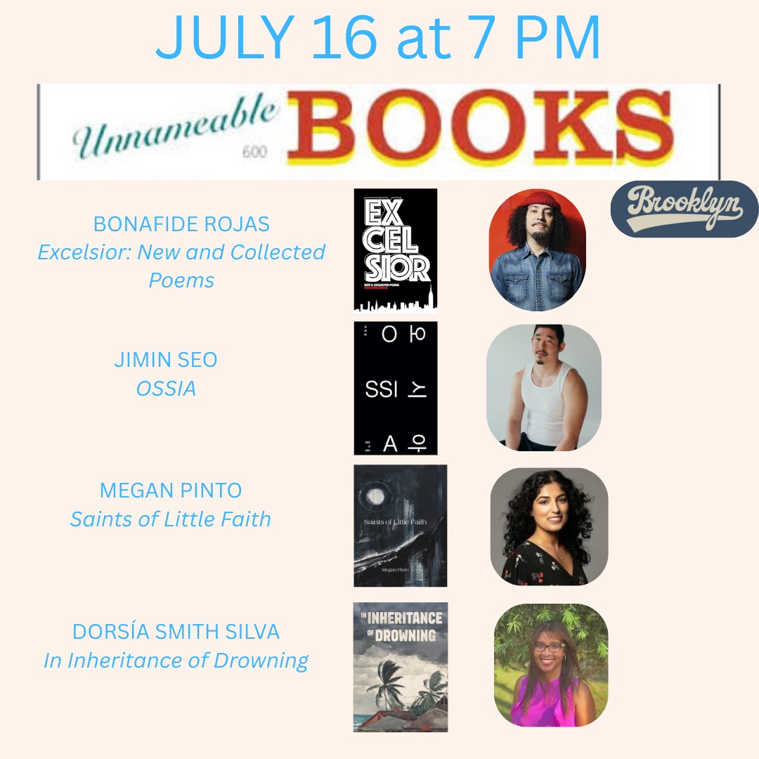 DorsĂa Smith Silva (@dsmithsilva) on Twitter photo Can't wait to read with this dream team of poets next week at Unnameable Books in Brooklyn! Join us for an evening of poetry and community! #poetry #poetrylovers #poets #nycpoetry #poetrycommunity <a href="/CavanKerryPress/">CavanKerry Press</a> Can't wait to read with this dream team of poets next week at Unnameable Books in Brooklyn! Join us for an evening of poetry and community! #poetry #poetrylovers #poets #nycpoetry #poetrycommunity <a href="/CavanKerryPress/">CavanKerry Press</a>