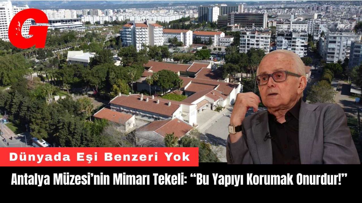 AkdenizGercek's tweet image. Antalya Müzesi’nin Mimarı Tekeli: “Bu Yapıyı Korumak Onurdur!” akdenizgercek.com.tr/antalya-muzesi…