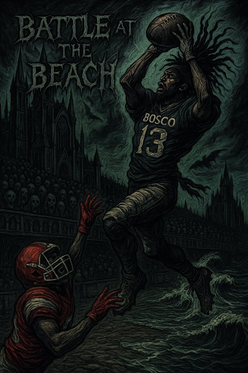 DorianLaw27's tweet photo. Battle at the Beach this weekend 🏝️🏈
Ready to line up and handle business. Grateful to be competing against the best. @boscofootball #iamD3
Big shoutout to the young artist for this. Keep going – your work inspires. 🎨🔥 #DressyPrints
#BattleAtTheBeach #PoolC #BoscoFootball #InglewoodFootball #OaksChristian #CathedralFootball #LongBeachPoly #7v7 #Art #Thankful #LockedIn