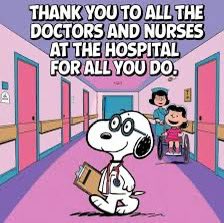 Das muss mal gesagt werden! 
Ein großes Dankeschön an alle Schwestern und Ärzte, die täglich für uns da sind. 
Ganz besonders an die Schwestern, Ärzte und das Personal der ATOS-Klinik Wiesbaden, in der ich mich gerade befinde als Patient!
So viel Freundlichkeit und alles andere: